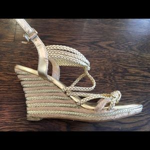 MICHAEL Michael Kors Gold Espadrilles